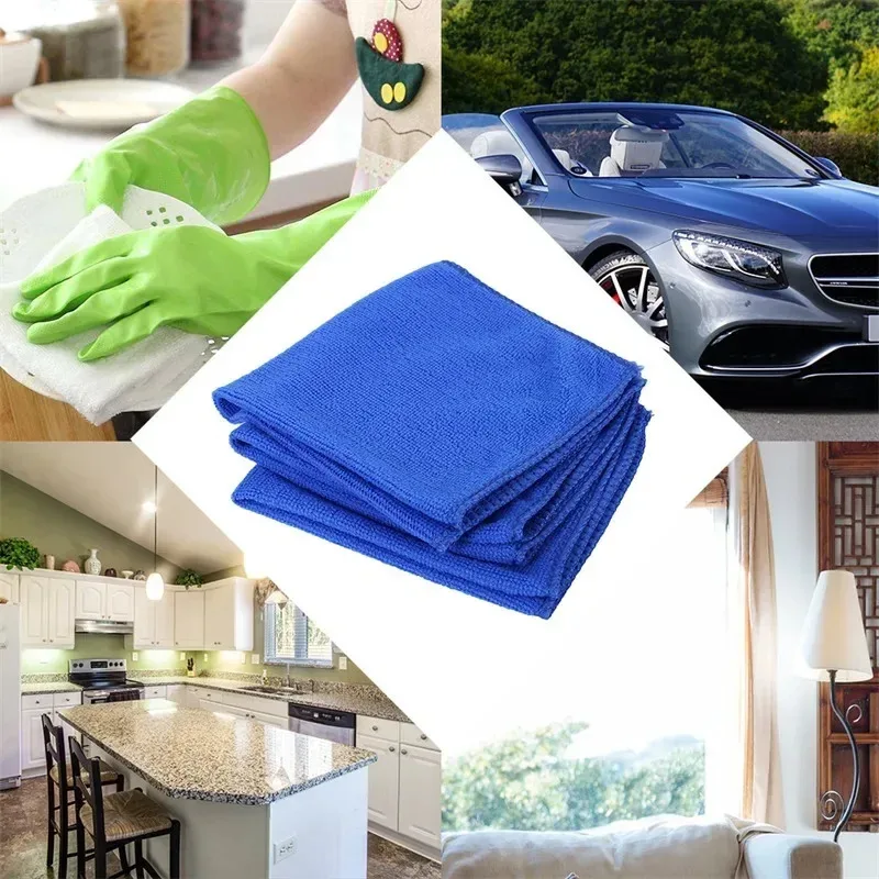 Mikrofaser Handtücher Auto Waschen Trocknen Tuch Handtuch Haushalt – Bild 4