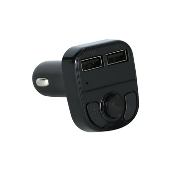 FM-Transmitter Bluetooth Kabelloses Auto-Kit Freisprecheinrichtung Dual-USB-Autoladegerät 3,1A MP3-Musik