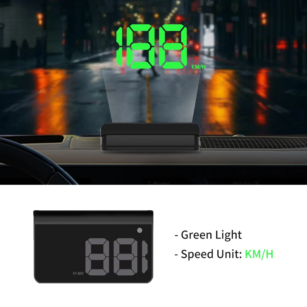 KWHUD HUD Head-up-Display Auto-GPS Digitaler Tachometer Universeller