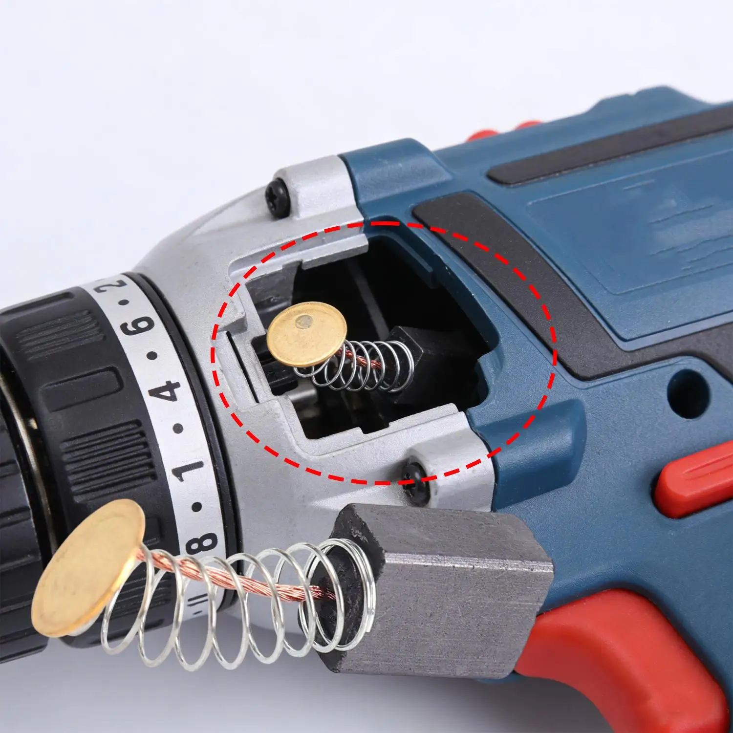 100/50x Kohlebürsten-Reparaturset Elektrowerkzeug Elektromotor – Bild 3