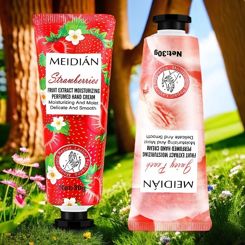 Fünfteilige Handcreme mit Fruchtduft zur Befeuchtung – Bild 5
