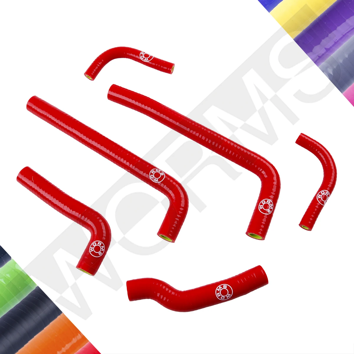 Gas Gas EC 125 200 250 300 1999-2006 Silikon Kühler Kühlmittel Schlauch Rohr Kit 2000 2001 2002 2003 2004 2005