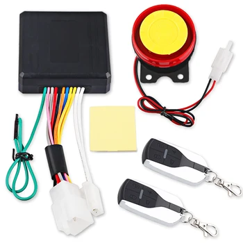 Motorrad-Diebstahlwarnanlage, kabelloser Fernbedienungs-Motorstarter-Stopp mit Fernbedienung, Schlüsselmodul