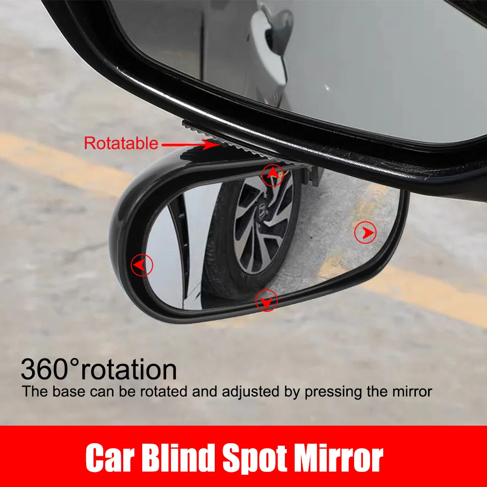 Universal Auto Zubehör Auto Spiegel Hilfs Rückspiegel Weitwinkel Seite Rückspiegel Reverse Blind Spot 360 °