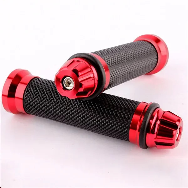 7/8 Zoll 22mm Motorradgriffe Handgriffe Lenker für Aprilia Victory Honda Suzuki Kawasaki Yamaha BMW Ducati