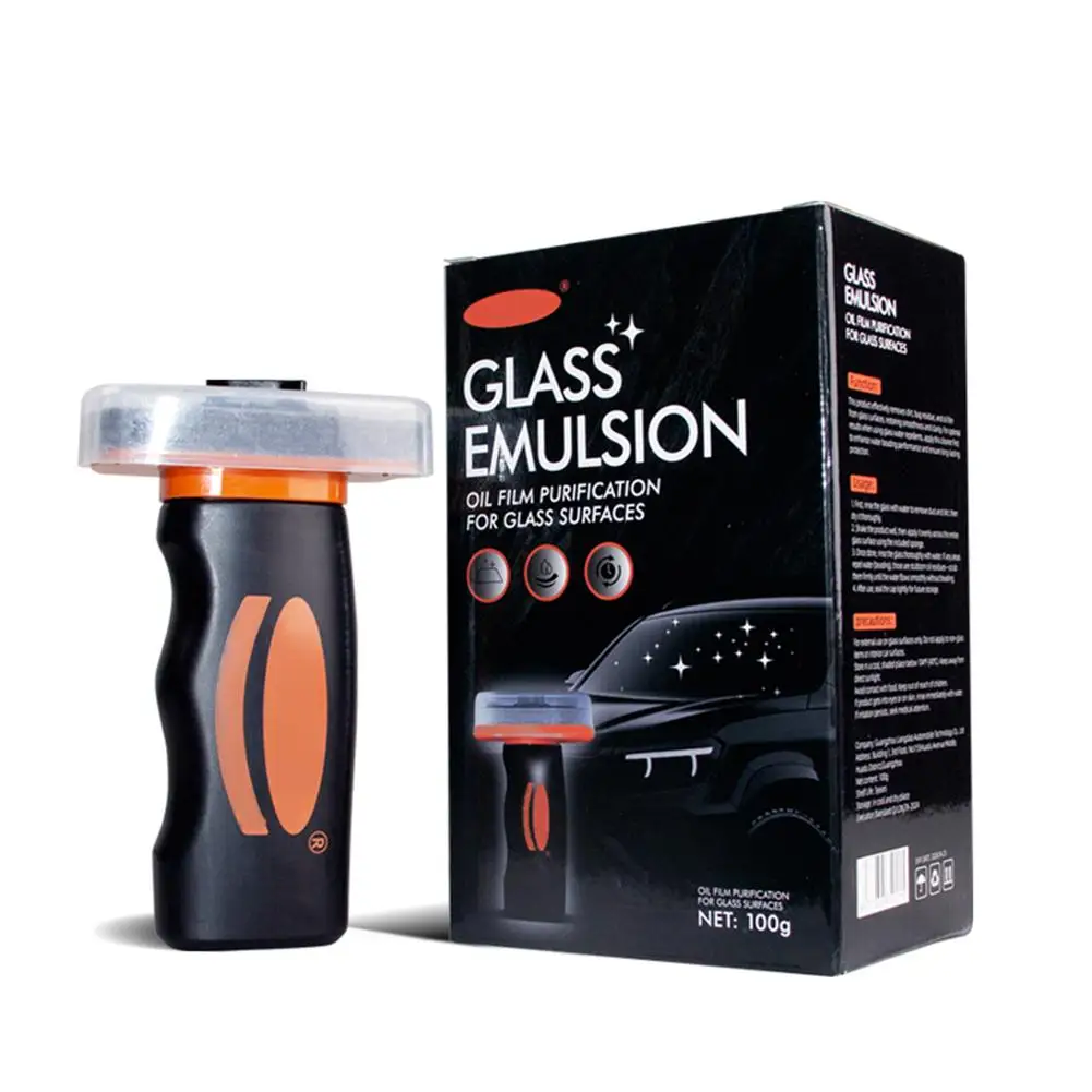 Handheld Glas Emulsion Öl Film Entferner Auto Windschutzscheibe Reiniger Für Vorne/Seite/Hinten Windows