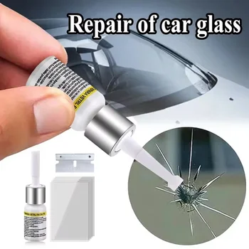 Verbessertes Reparaturset für Autowindschutzscheiben - DIY Flüssigkeit zur Wiederherstellung von Kratzern