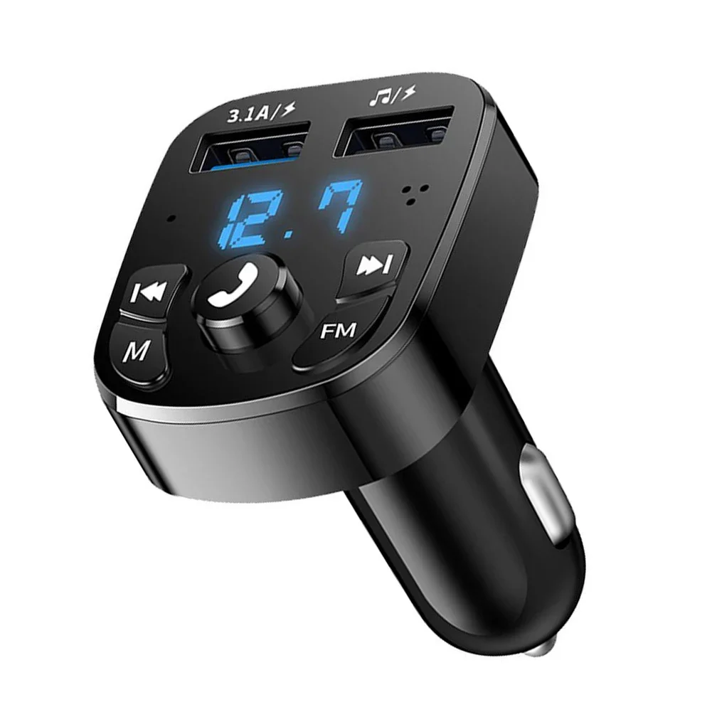 Auto-Freisprecheinrichtung, Bluetooth-kompatibel, 5.0 FM-Transmitter – Bild 3