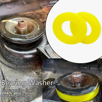 Gelb Suspension Stoßdämpfer Pads Auto Stamm Vorne Strut Top Mount Turm Kissen Ringe Lenkung System Schutz