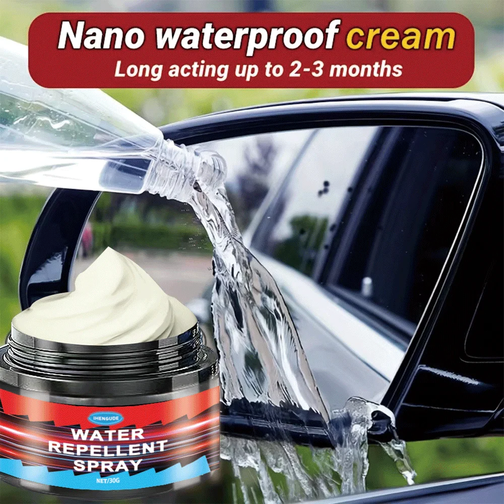 Auto-Glas Wasserdichtes Sprühset: Hydrophobe Anti-Regen/Anti-Beschlag-Beschichtung, Geeignet für Autofenster