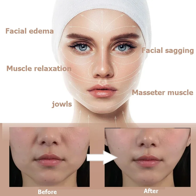 30/20/10 Blatt V-Lift-Gesichtsaufkleber, unsichtbares Make-up – Bild 2