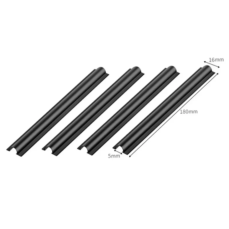 Schlankes Auto-Kabel-Organizer-Set, universelle Hülsen (4 Stück) – Bild 3