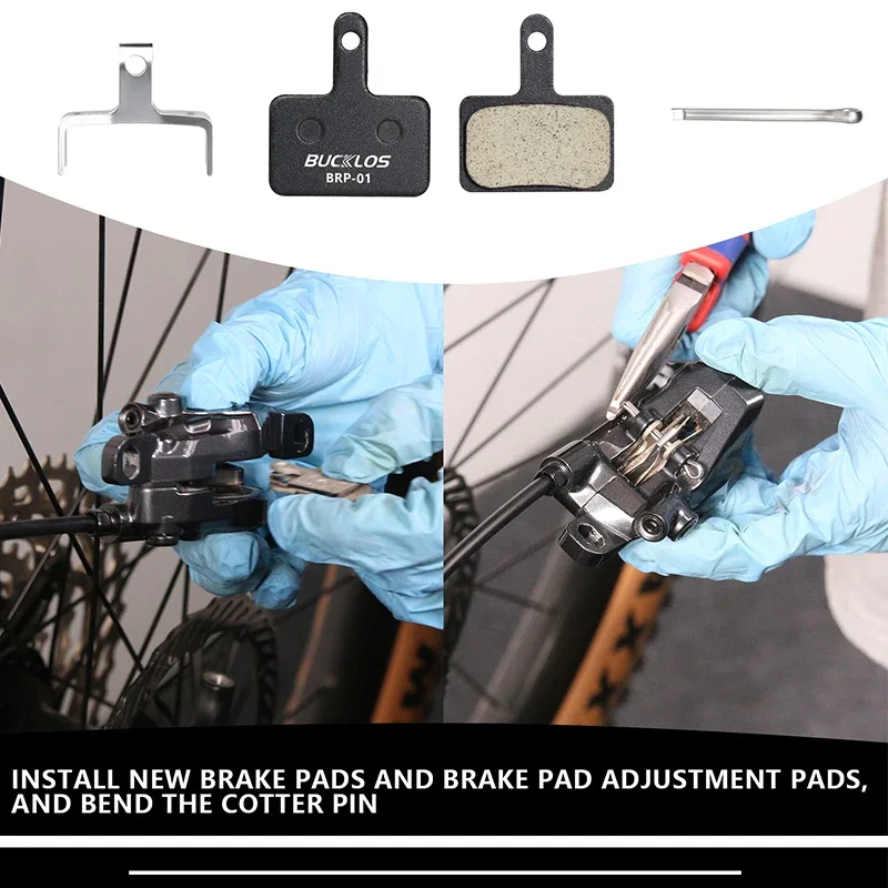BUCKLOS Fahrrad Bremsbelag Harz Disc Pads Für SHIMANO B01S – Bild 5