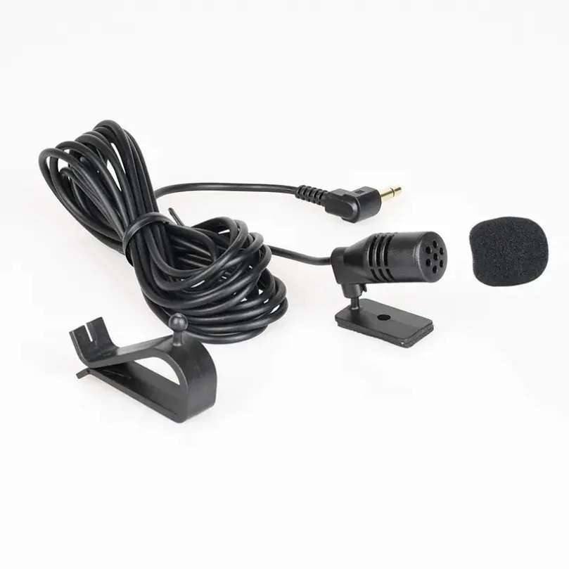 Auto Audio Mikrofon 3,5mm Clip Jack Stecker Mic Stereo Mini Wired – Bild 5
