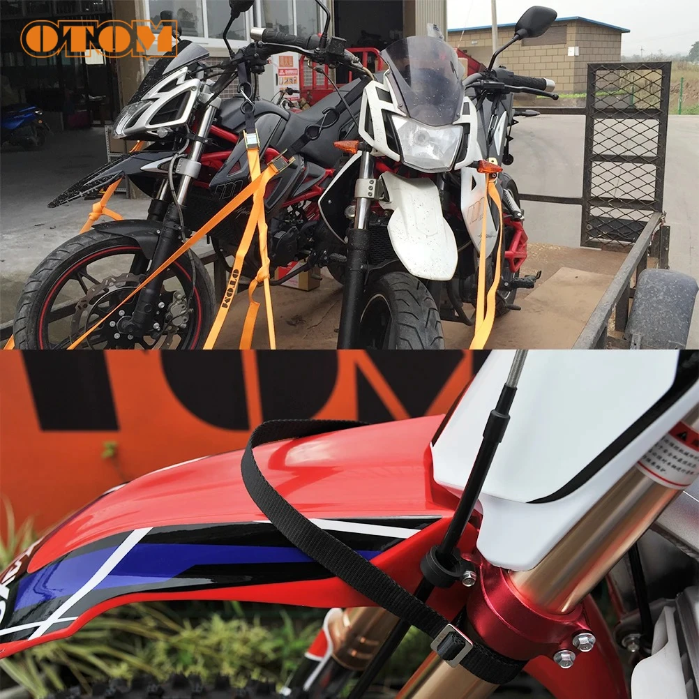 Motorrad-Spanngurt, starker Ratschengurt, Gepäckgurt, Ladungssicherung – Bild 3