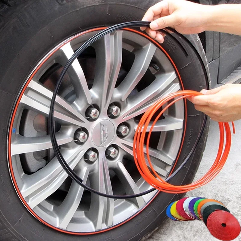 Automotive Radnabe Zierstreifen Schutzring Reifenschutzring Modifikation Universalreifen