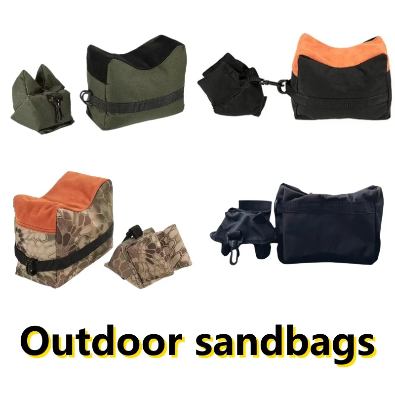 Vordere und hintere Taschen, Sandsäcke (ohne Sand) – Bild 2
