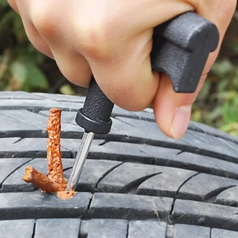Auto-Reifenreparatur-Set mit Gummistreifen für Schlauchlose Reifen – Bild 4