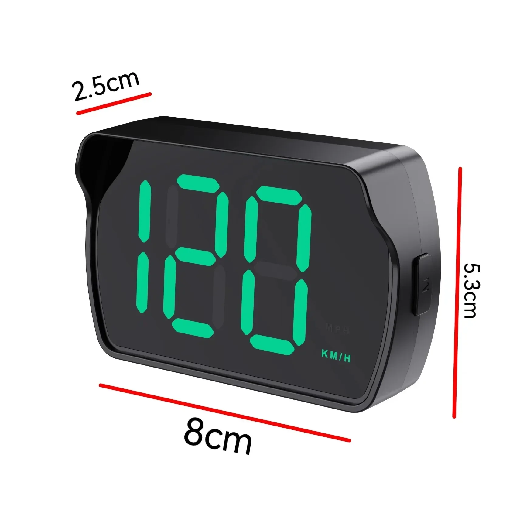 Universal Auto HUD Head Up Display GPS Hud Digital Tacho Große Schrift – Bild 4