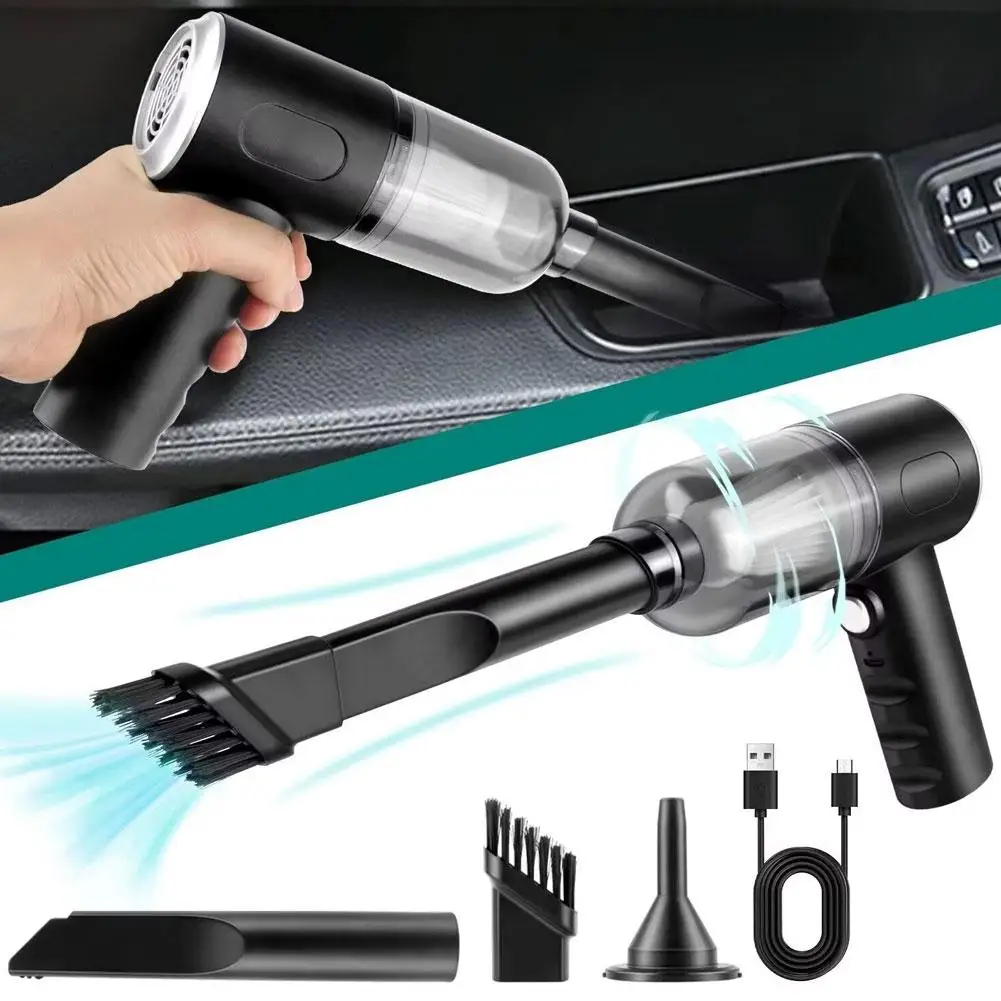 Kabelloser Handstaubsauger für Autos - 5500Pa starke Saugkraft, 120W – Bild 3