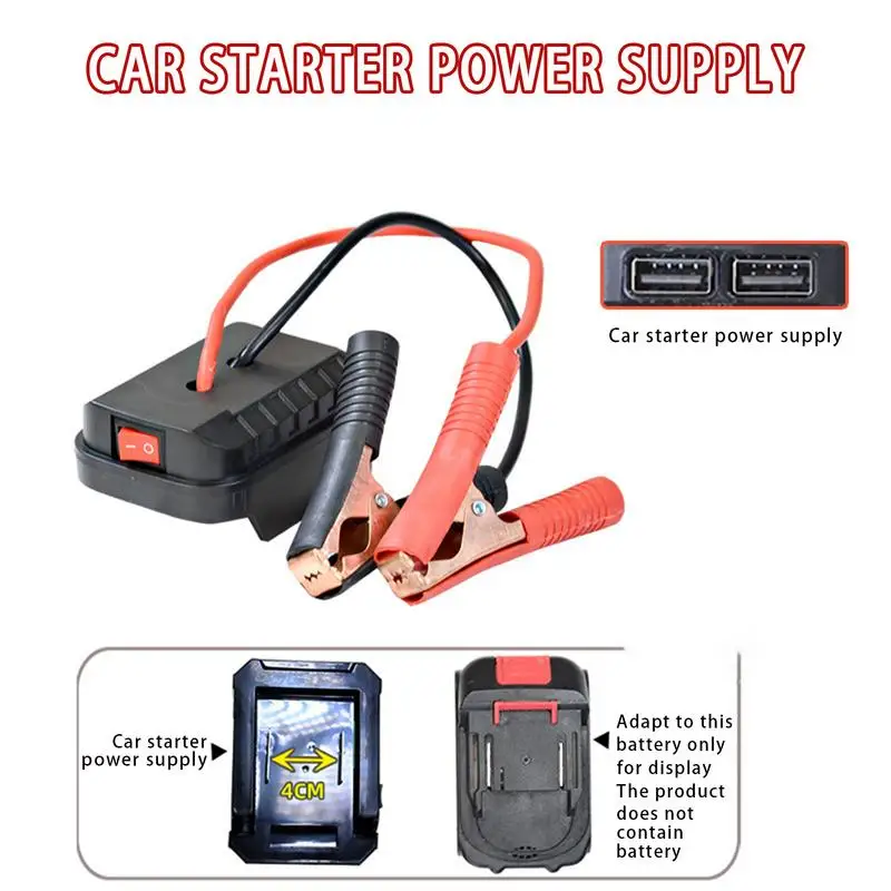 Tragbarer Starthilfe für Autobatterien, Starthilfe – Bild 4