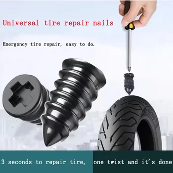 Universelles Vakuum-Reifenreparatur-Set Schrauben-Reparaturset für Schlauchlose Reifen Auto Motorrad ATV