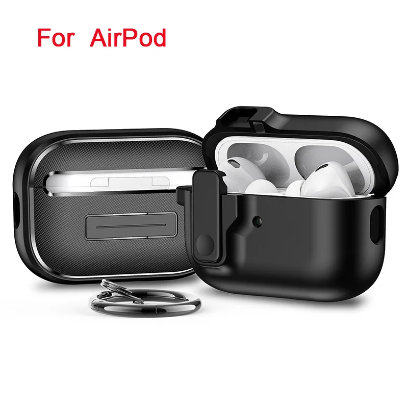 Schutzhülle für AirPods Pro 2, luxuriöse Kopfhörer-Abdeckung für Apple AirPods 4 3, Air Pods, stoßfeste Hülle