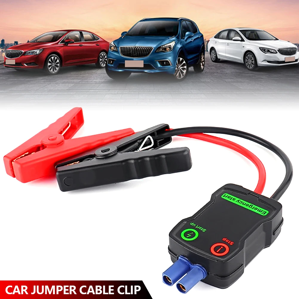 Auto-Starthilfekabel mit Verpolungsschutz, Notstromkabel, Batterie-Booster-Kabel mit EC5-Anschluss