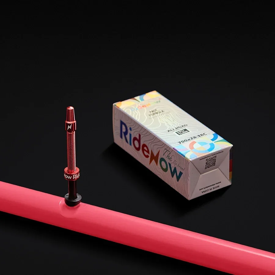 RideNow Metalldüse Tpu-Innenrohr Außengewinderohr 700 x 18-32 °C – Bild 5