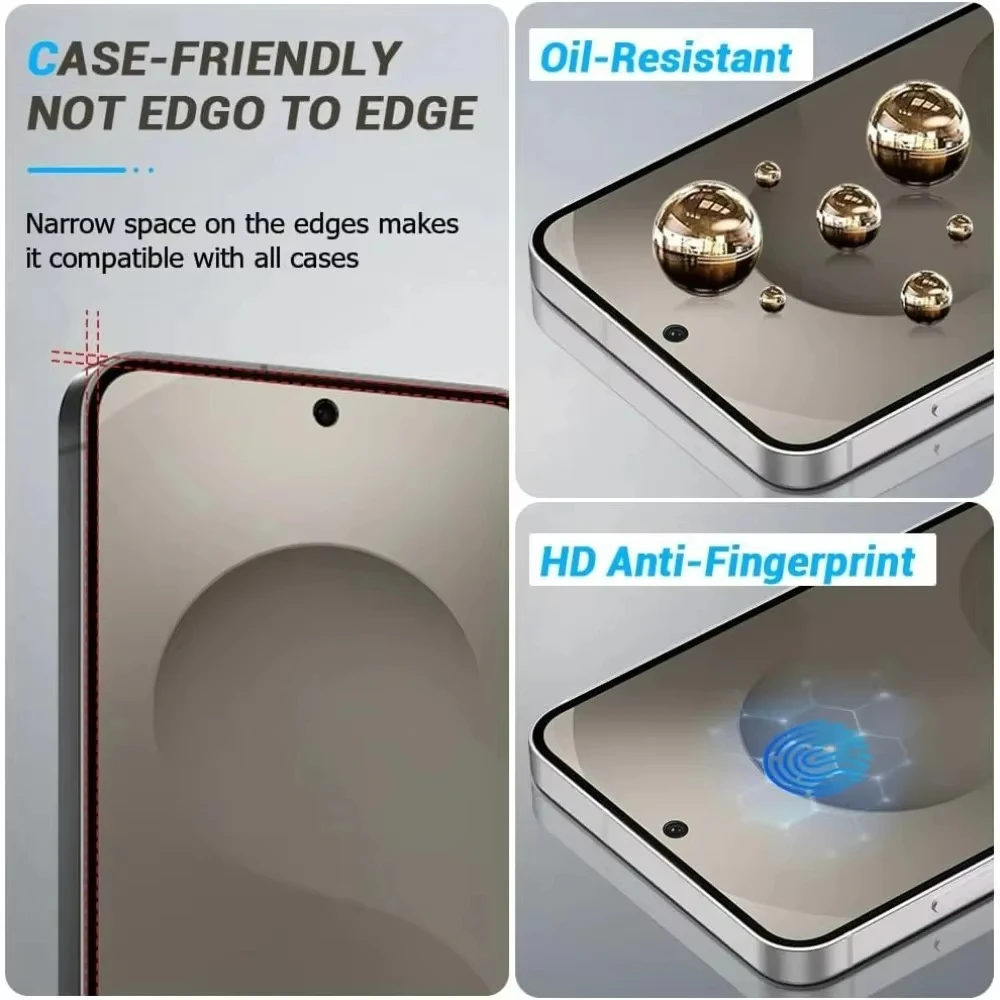 Oleophobe Beschichtung, gehärtetes Glas für iPhone 18, 17 Pro Max, 16 – Bild 5