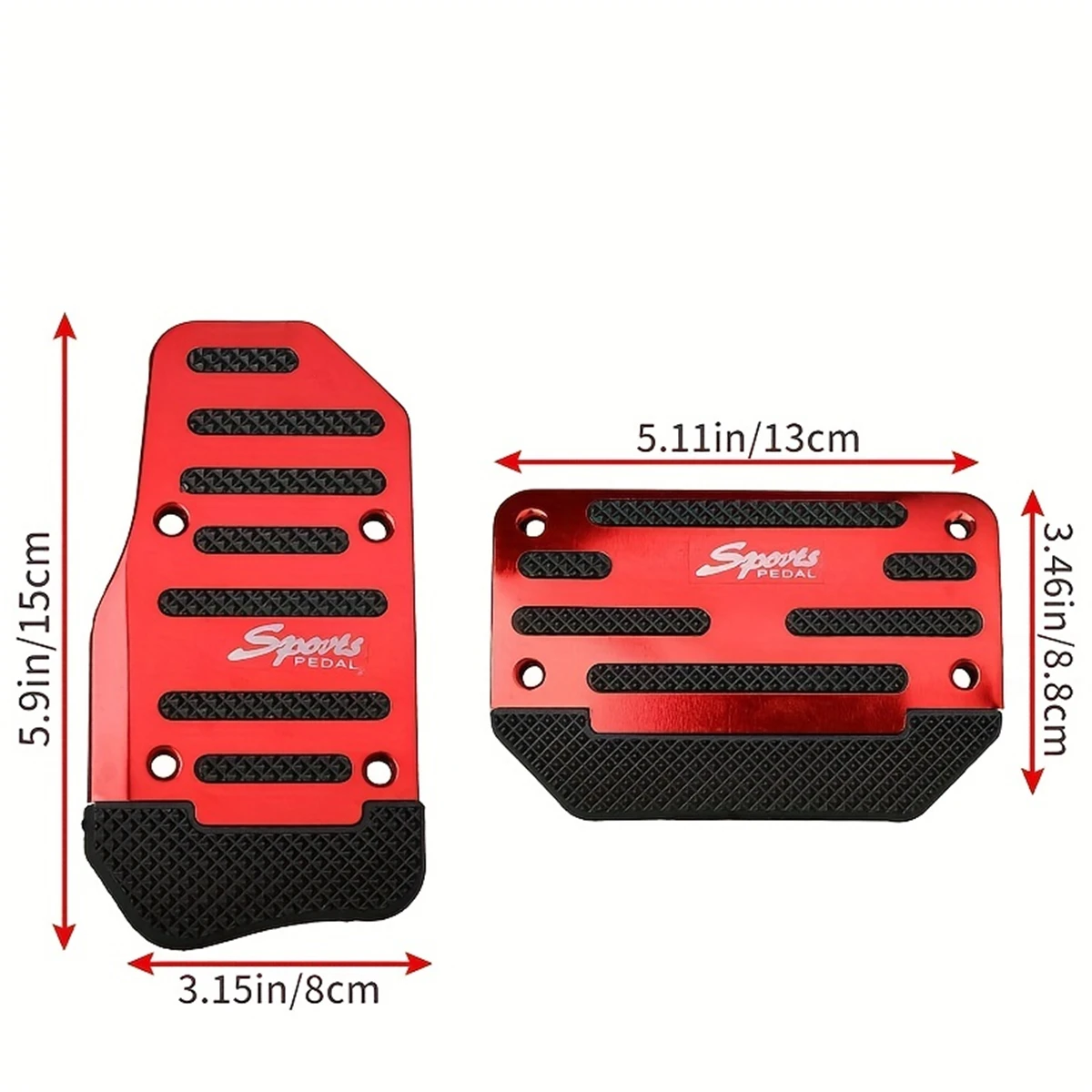 Auto pedals chutz abdeckung Auto brems pedal manuelles Getriebe pedal – Bild 5