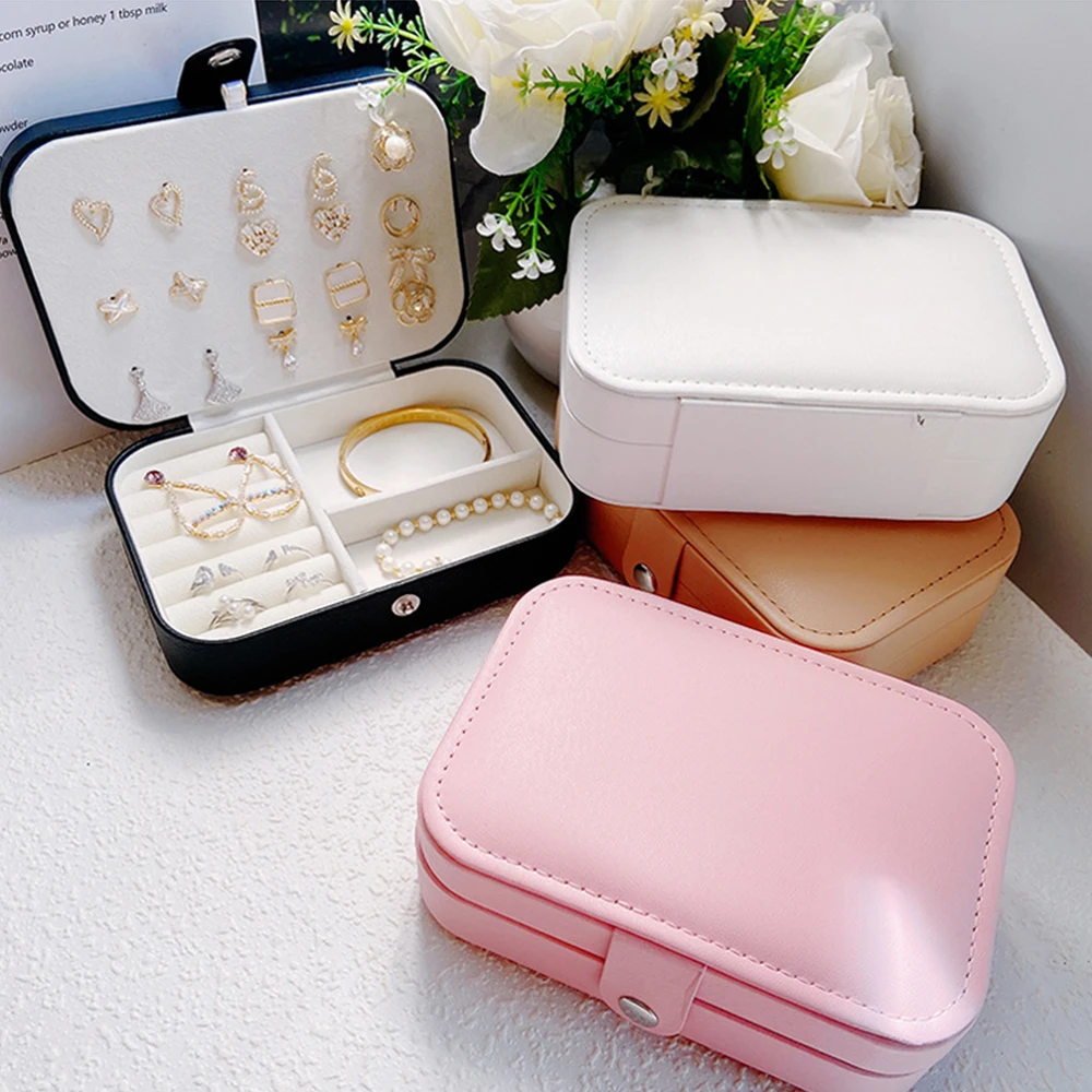 Tragbare Schmuck-Aufbewahrungsbox, 2023, neue High-End-Exquisite – Bild 5