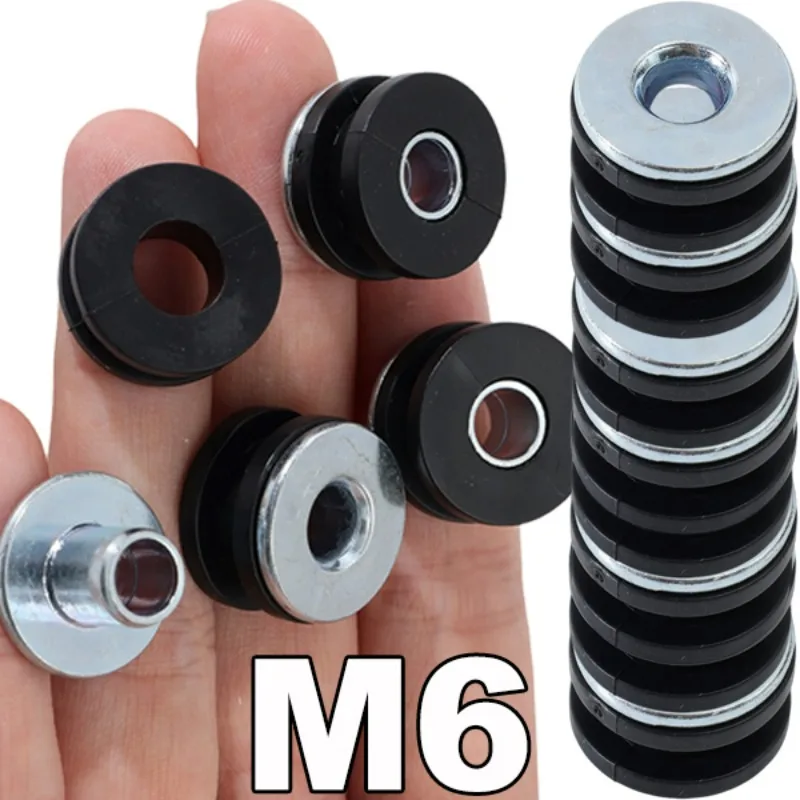 M6 Motorrad Gummitüllen Verkleidung Windschutzscheibe Vibrationsdämpfung Pad Puffer Spacer Unterlegscheibe