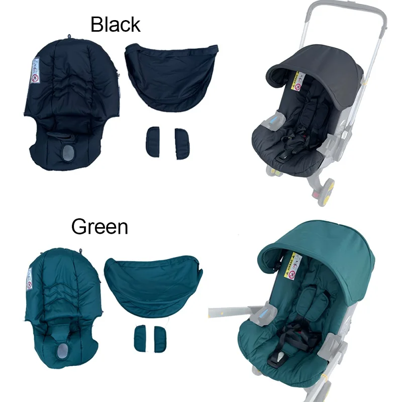 COLU KID ® Kinderwagen-Zubehör, Sitzkissen-Wechselsets, Sonnenschutz – Bild 2
