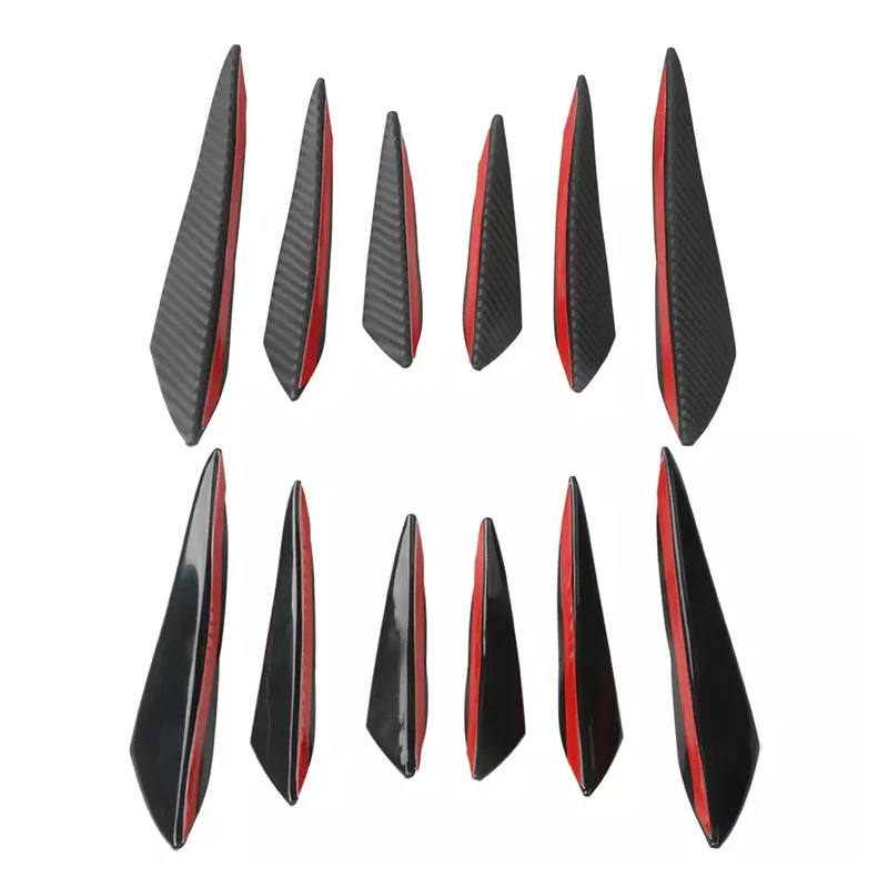 Universal Gummi Auto Frontschürze Lip Schutz Hinten Diffusor (6 Stück) – Bild 3
