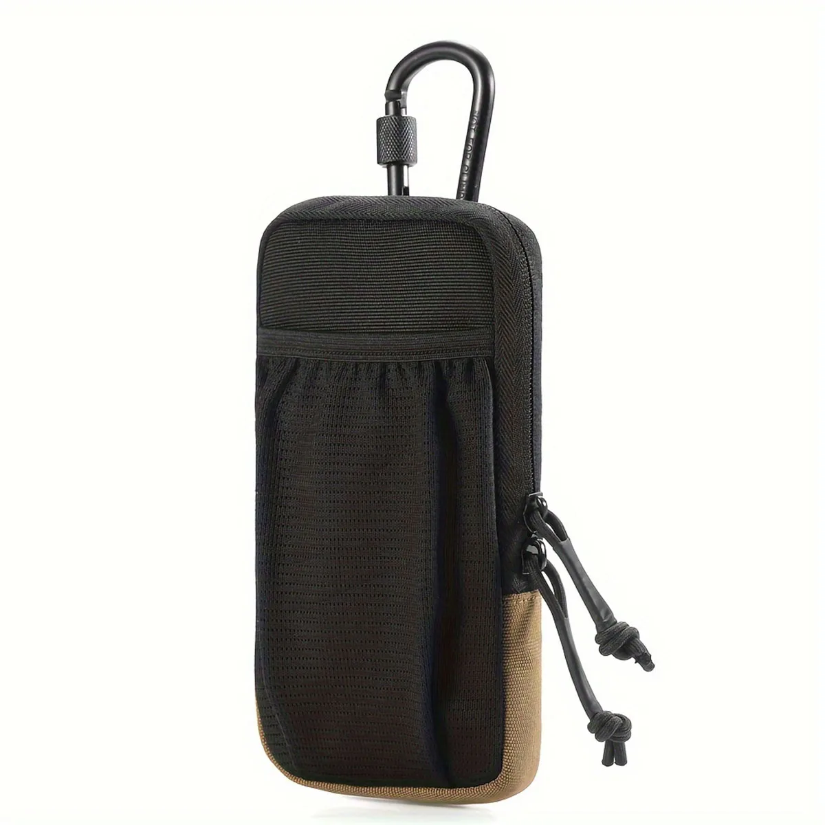 Schwarze multifunktionale Sport-Hüfttasche für Outdoor-Bergsteigen und Wandern, Handytasche