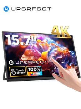 UPERFECT UColor J1 4K Touchscreen Tragbarer Monitor 15,7 Zoll Laptop-Erweiterungsbildschirm USB-C HDMI