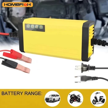 Autobatterie-Ladegerät 12V 2A 220V Power Puls Reparatur-Ladegerät für Nass- und Trocken-Bleisäure-Batterien