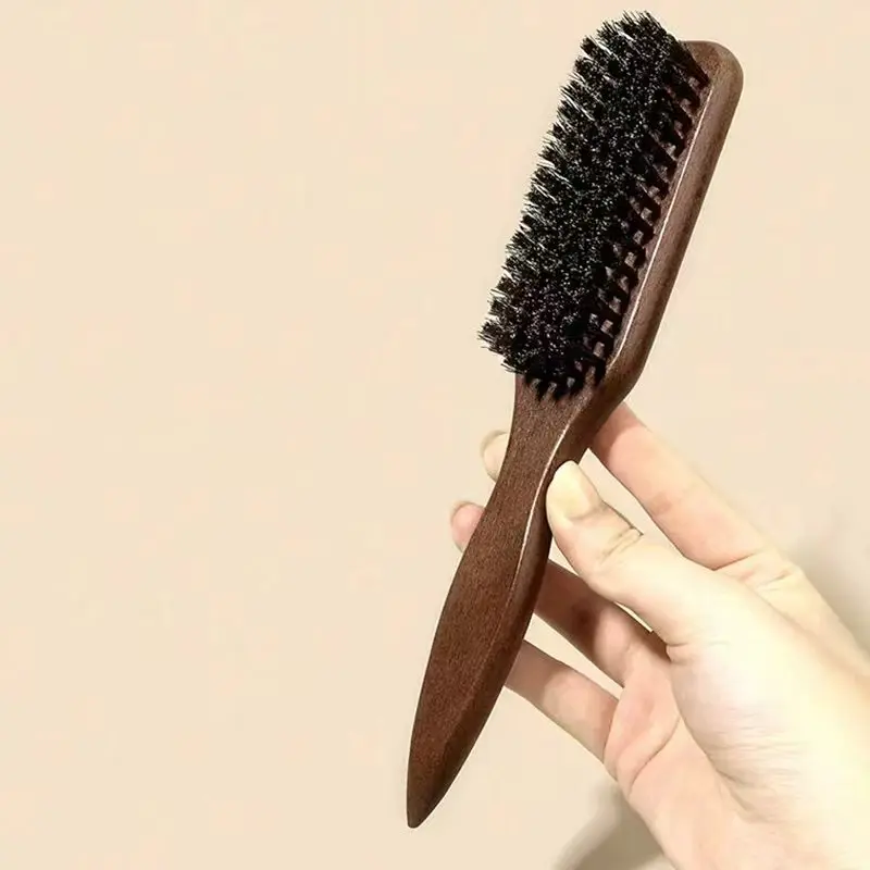 Haarbürste mit Wildschweinborsten (Unisex) - parfümfreier – Bild 3