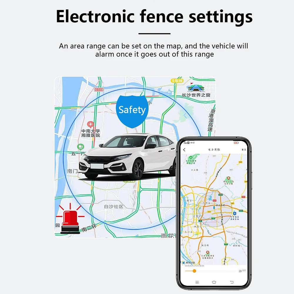 GF09 Mini GPS Tracker Auto L Ocator Echtzeit Tracking Standort – Bild 5