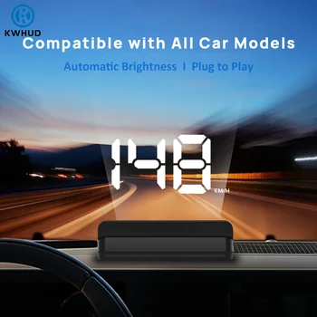KWHUD HUD Head-up-Display Auto-GPS Digitaler Tachometer Universeller