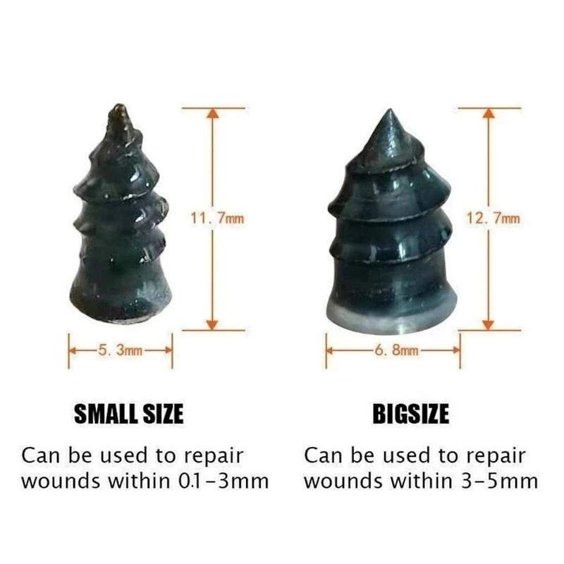 Vakuum Auto Reifen Reparatur Gummi Nagel Set Reifen Schrauben Tubeless – Bild 3