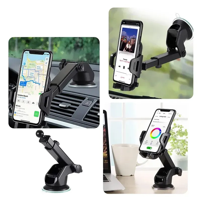 Sucker Autotelefonhalter Halterung Ständer Saugnapf Smartphone Mobile – Bild 6