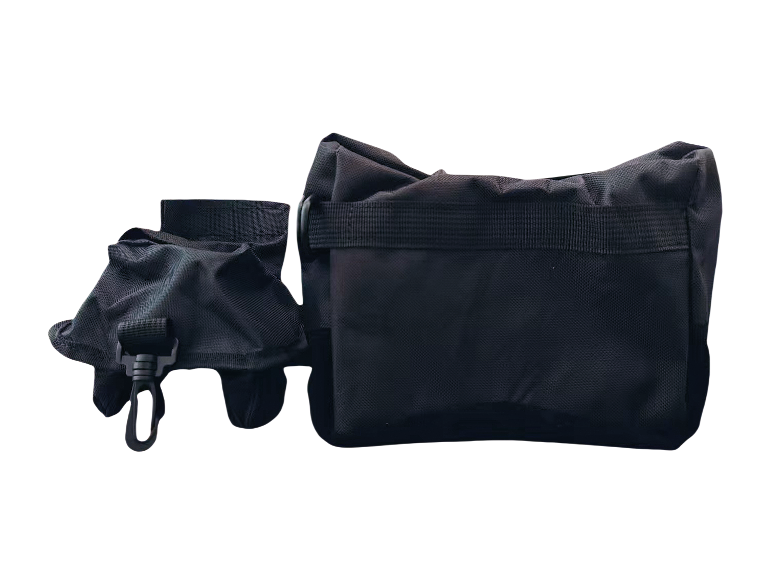 Vordere und hintere Taschen, Sandsäcke (ohne Sand), Outdoor-Camping-Aufbewahrungstasche, tragbare