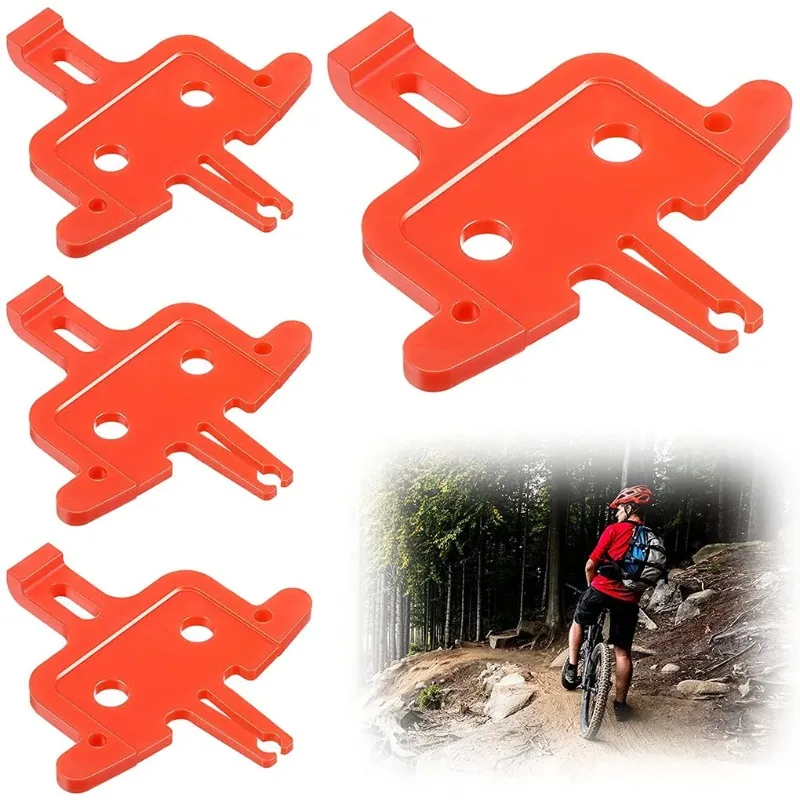 Packung mit 4 Fahrrad bremse Distanz scheibe Mountainbike hydraulische Bremsbeläge profession elle tragbare