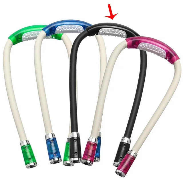 Buch Lesen Häkeln Licht Einstellbar 360 ° Winkel Flexible Freisprecheinrichtung Led Neck Licht Umarmung Lesen