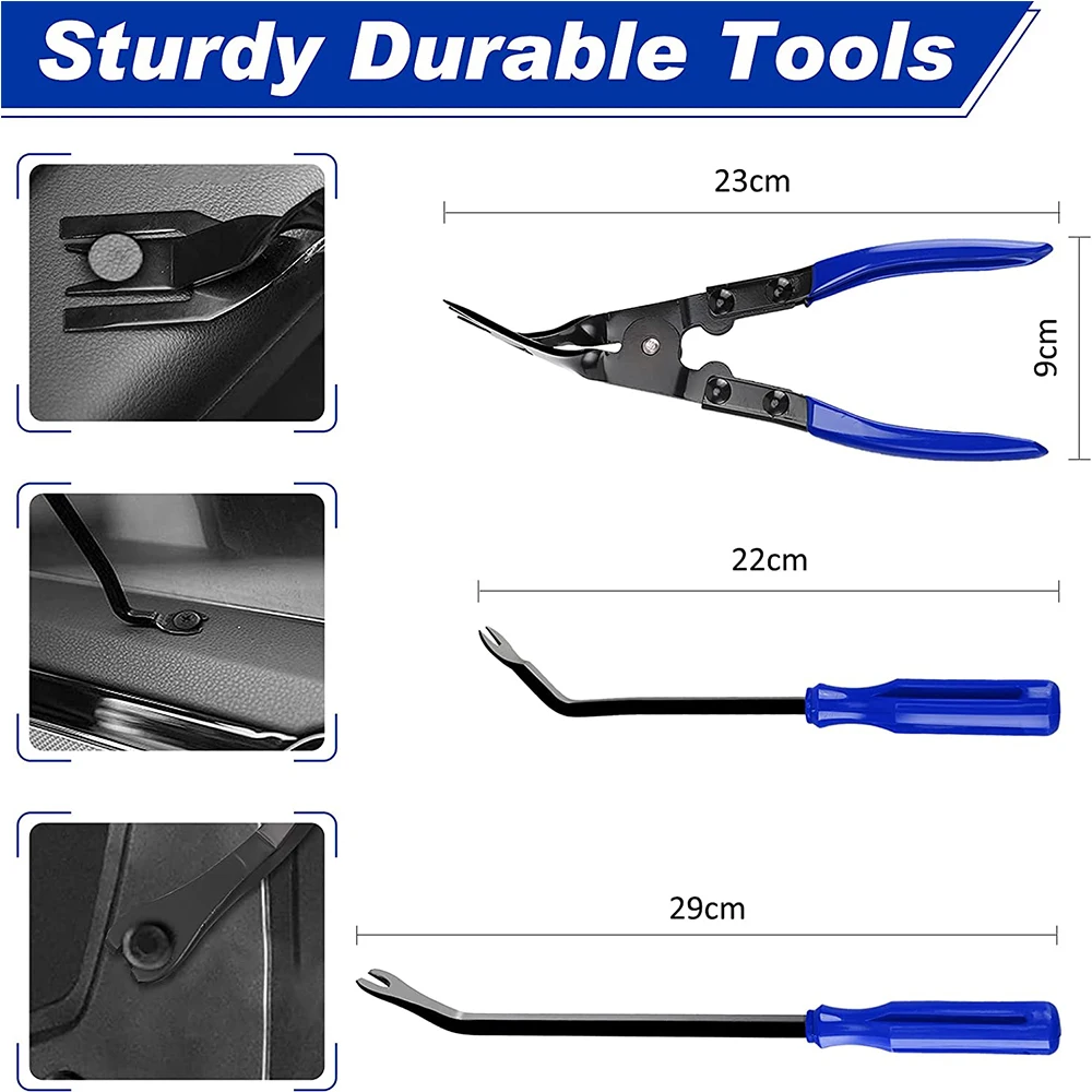 Auto Trim Removal Tool 41/11/5Pcs Trim Puller Tool Kit Hebeln – Bild 4
