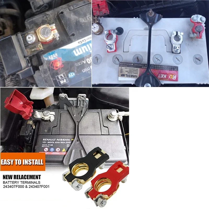 Automotive Batterie Terminal Draht Kabel Klemme Schnell (2 Stück) – Bild 5