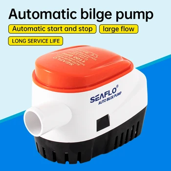Meerwasser pumpe kleine Bilgen pumpe 12 v24v Yacht Entwässerung schnelles Boot DC Tauch pumpe Bilge