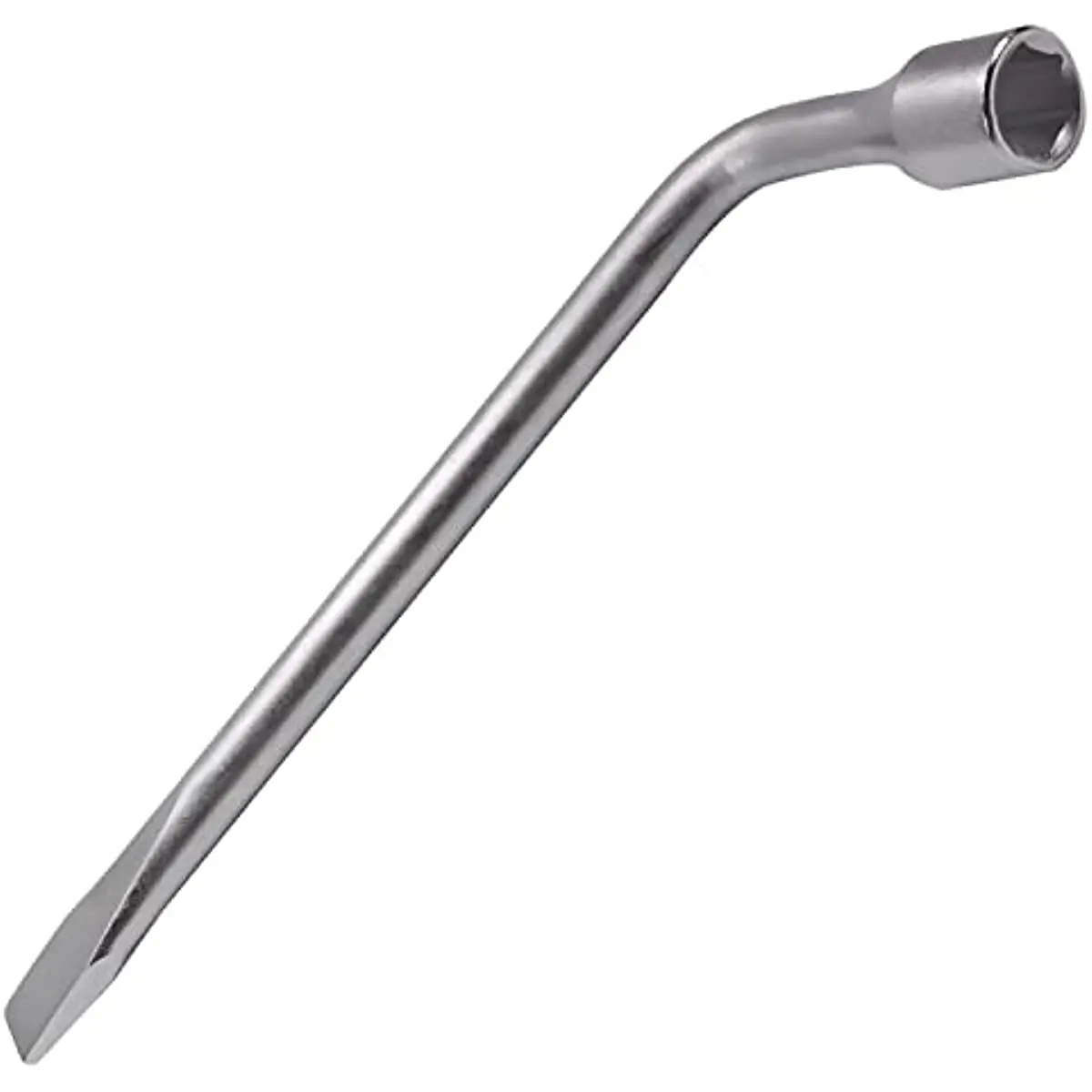 Auto-Ersatzreifenkabelschlüssel - L-Typ Sechskantkopf 17/19/21 mm Schlitzend-Steckschlüssel-Reparaturwerkzeug